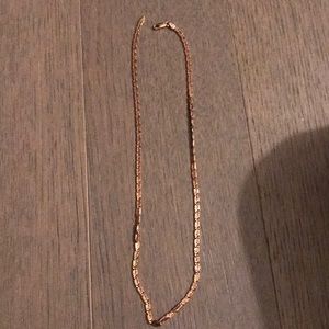 14k rose gold necklace